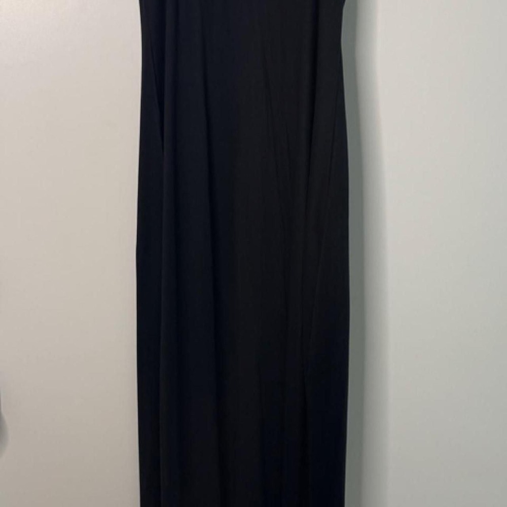 Victoria's Secret Black Cami Maxi Dress Cowl Neck Sleeveless Small - Picture 4 of 4